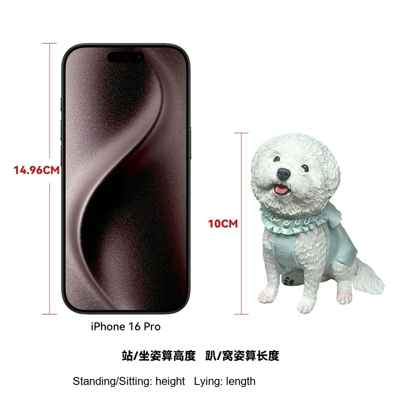 Custom Pet Figurine – Handmade Clay Sculpture from Your Photo