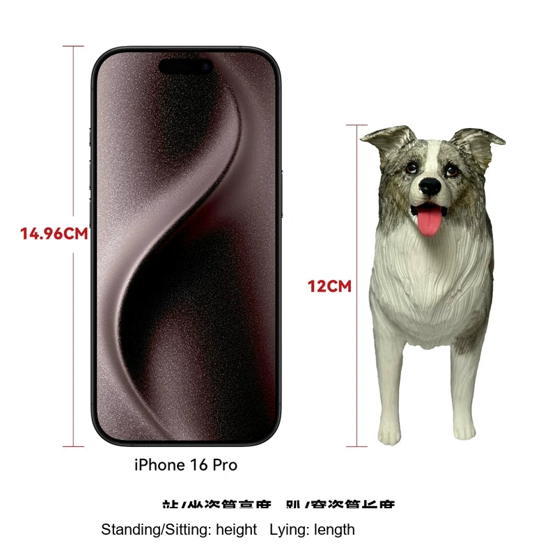 Custom Pet Figurine – Handmade Clay Sculpture from Your Photo