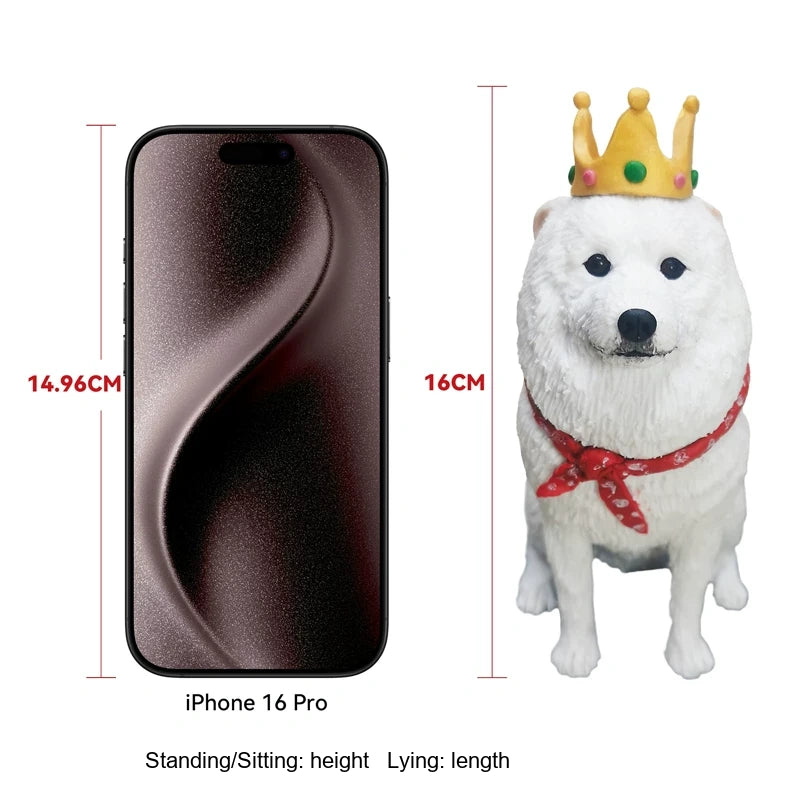 Custom Pet Figurine – Handmade Clay Sculpture from Your Photo